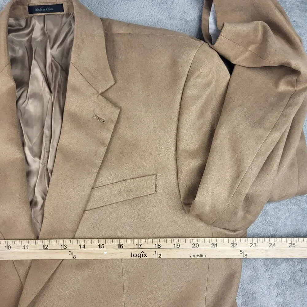 CHAPS Men's Blazer Sport Coat Jacket Camel Tan Size 42 R